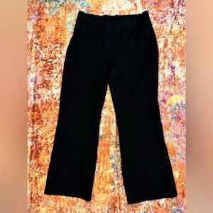 Quince Black Pull-On Dress Pants – Size L (X-Petite Length)